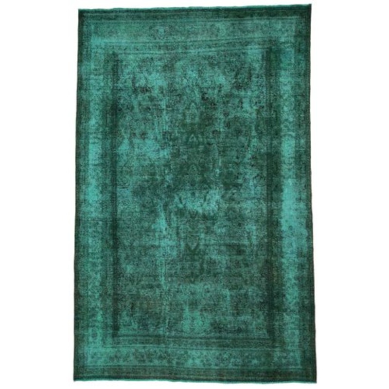 Vintage Hand-Knotted Reworked Middle Eastern Rug for sale at Pamono-SZS-2143234