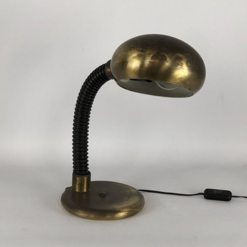 Vintage Metal Table Lamp from Targetti for sale at Pamono