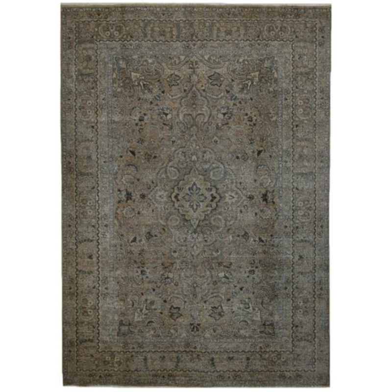 Vintage Middle Eastern Hand-Knotted Rug for sale at Pamono-SZS-2143285