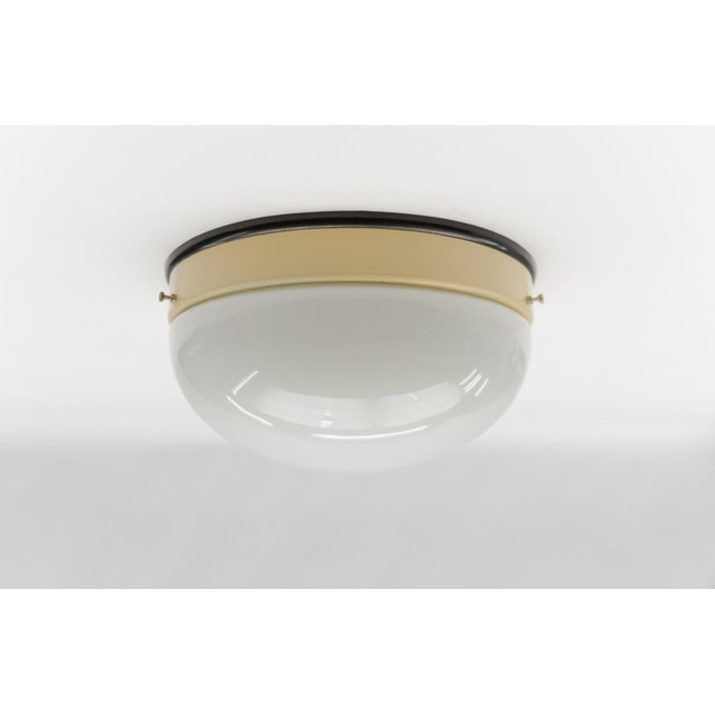 Bauhaus Minimalistic Flush Mount, Germany, 1930s for sale at Pamono