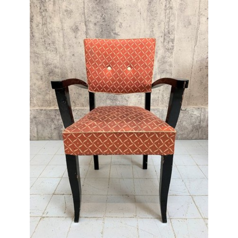 Black Bridge Armchair for sale at Pamono