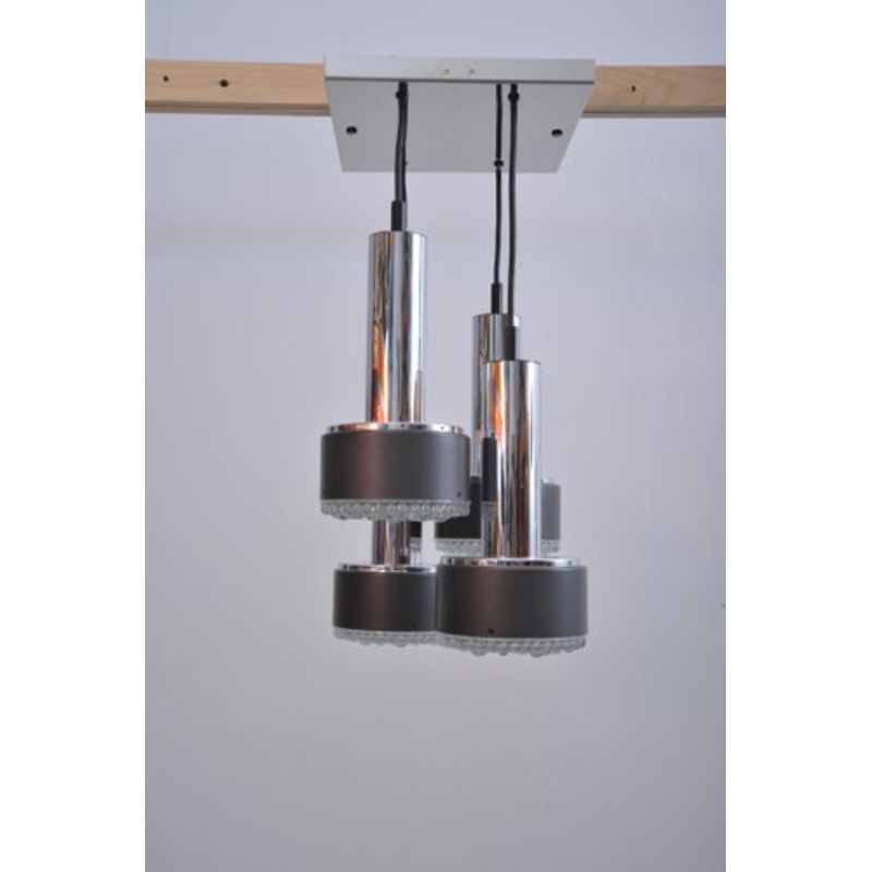 Cascade Lamp with Bubble Glass from Staff for sale at Pamono