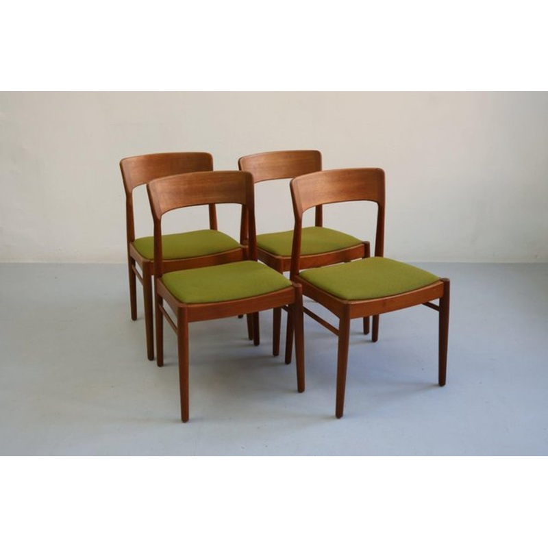 Dining Chair in Teak by Kai Kristiansen for sale at Pamono