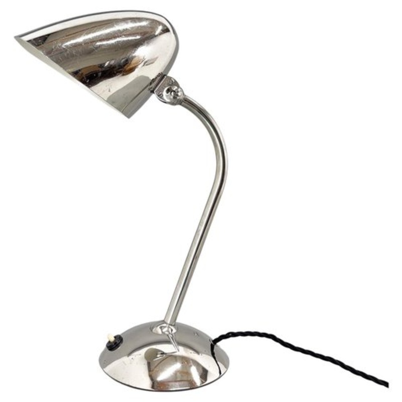 Functionalist / Bauhaus Flexible Table Lamp attributed to Franta Anyz, 1930s for sale at Pamono