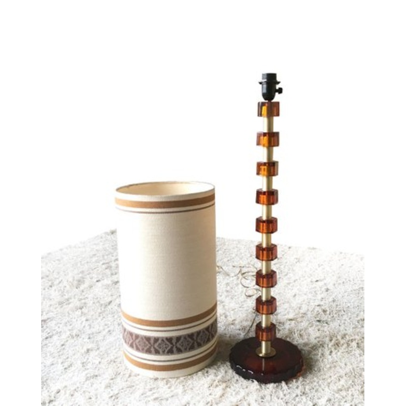 Glass Floor Lamp by Carl Fagerlund for Orrefors for sale at Pamono