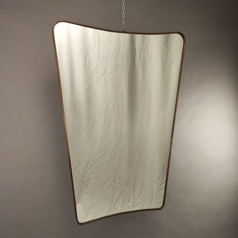 Large Mirror Attributable to Gio Ponti, 1950s for sale at Pamono