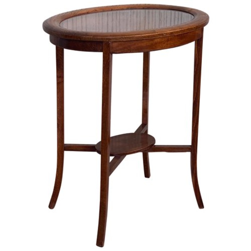 Louis XVI Style Satinwood Vitrine, 1930s for sale at Pamono