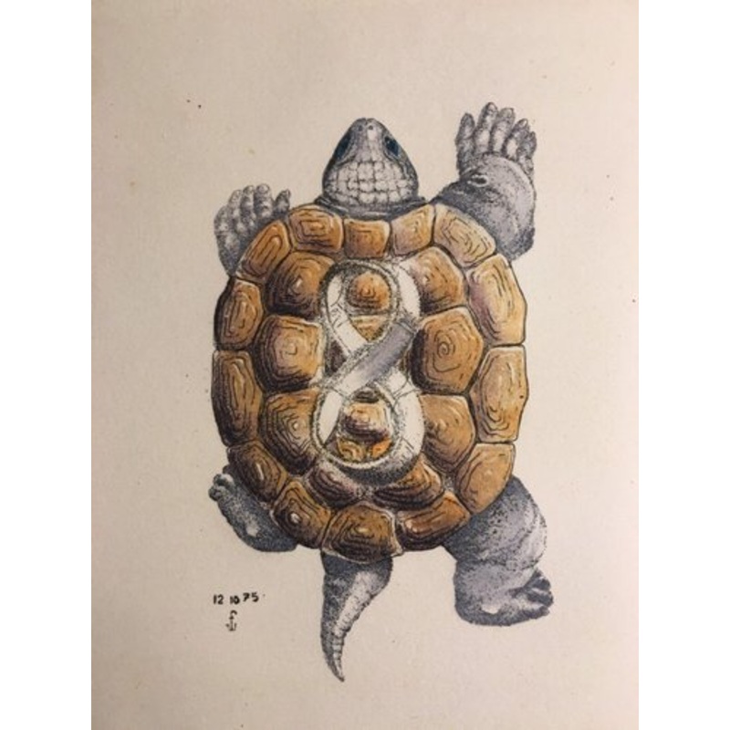 Lucky Number 8 Eight, Weidmann Fred, 1938, Etching for sale at Pamono