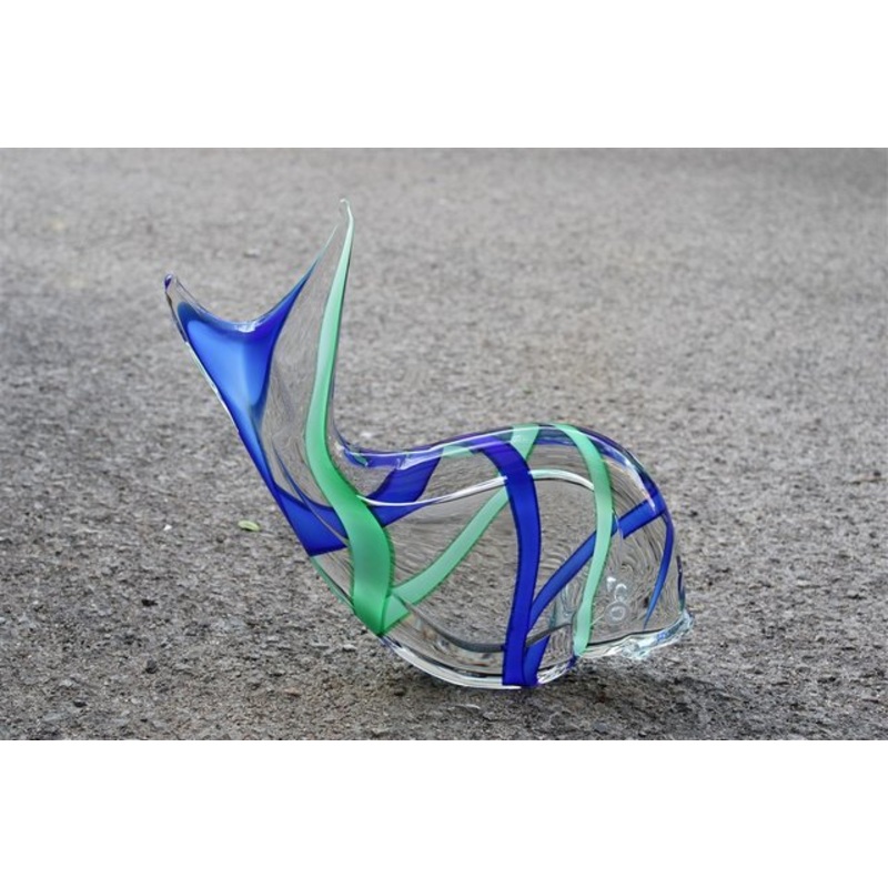 Murano Glass Fish Sculpture, 1970 for sale at Pamono