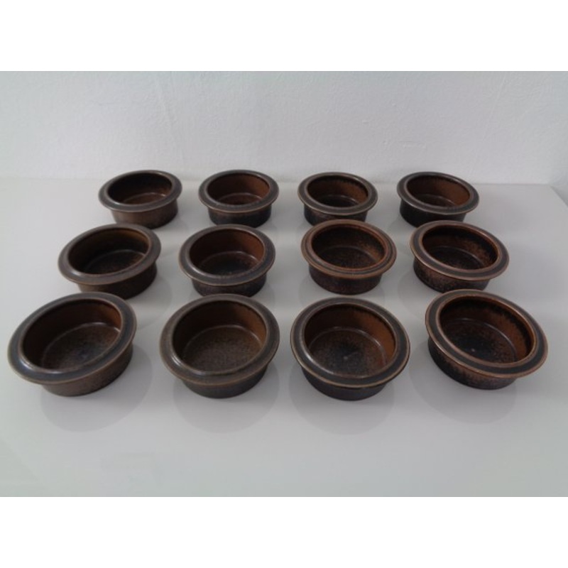 Ruska Bowls by Ulla Procope for Arabia, 1960s, Set of 6 for sale at Pamono
