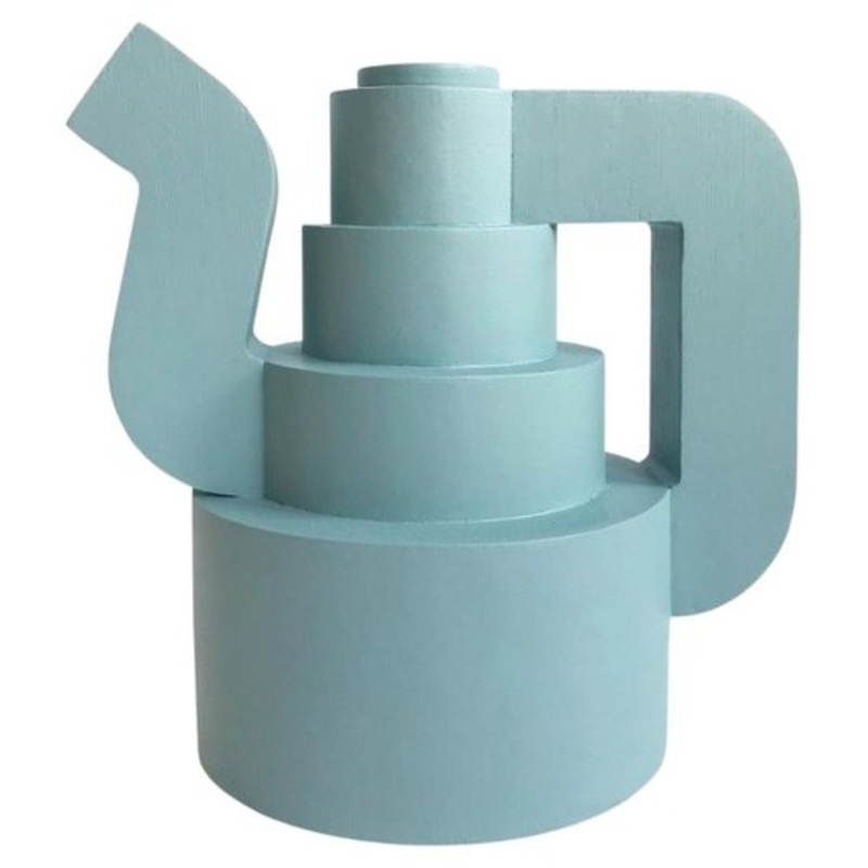 Skyblue Plakkenpot H Coffee Pot by Hanna Kooistra for sale at Pamono