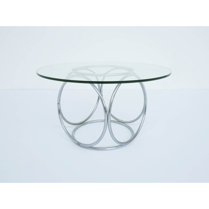 Space Age Tubular Coffee Table by Paul Tuttle for Strssle, 1968 for sale at Pamono