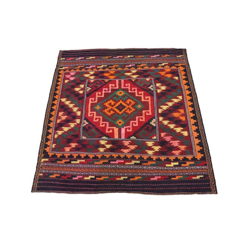 Vintage Handwoven Sofreh Kilim, 1920s for sale at Pamono