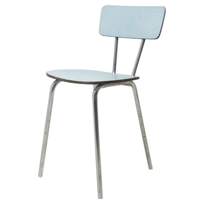 Czechoslovak Colored Formica Cafe Chair, 1960s for sale at Pamono