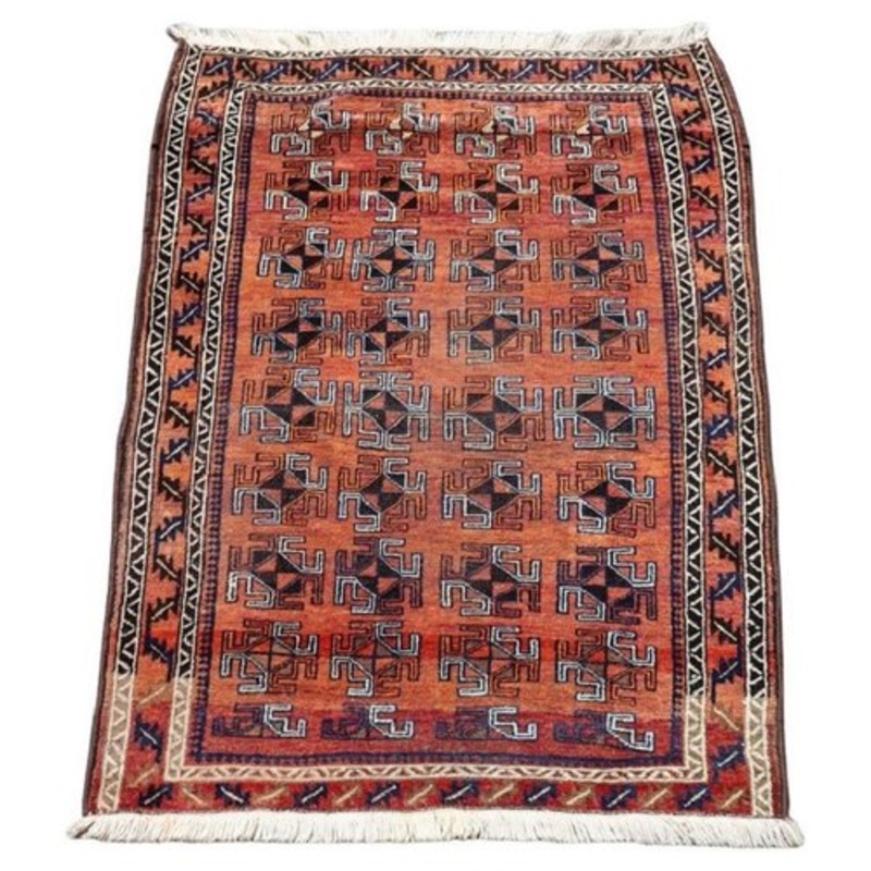 Handmade Baluch Rug, 1930s for sale at Pamono