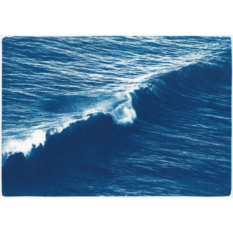 Long Wave in Venice Beach, 2019, Cyanotype for sale at Pamono