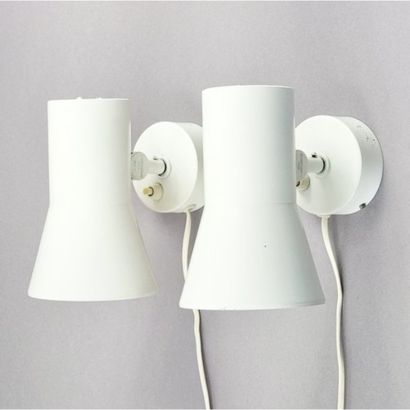 Mid-Century Scandinavian Wall Lights Model v-239 by Hans-Agne Jakobsson Ab Markaryd, 1960s, Set of 2 for sale at Pamono