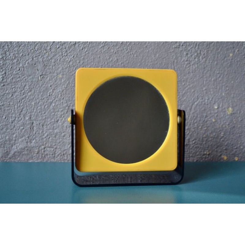 Space Age Two-Tone Table Mirror, 1970s for sale at Pamono