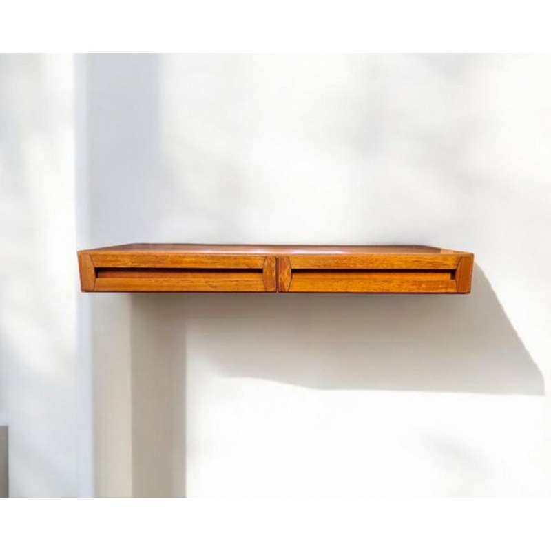 Suspended 2-Drawer Console by Dino Cavalli for Tredici, Italy, 1960s for sale at Pamono