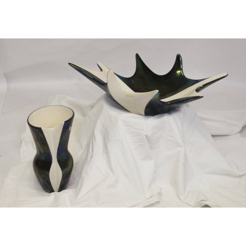 Vintage French Fruit Bowl from Verceram, 1950s for sale at Pamono