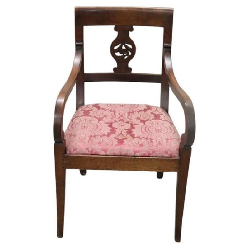 Armchair in Walnut, Late 18th Century for sale at Pamono