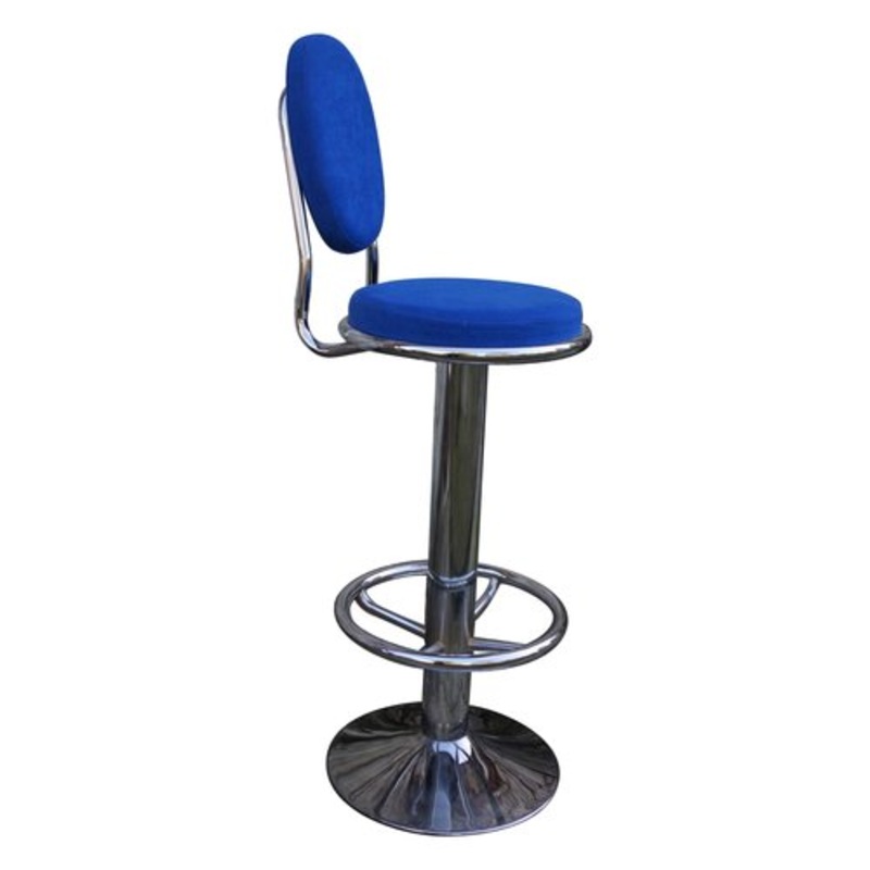 Chrome Rotating Stool, 1990s for sale at Pamono