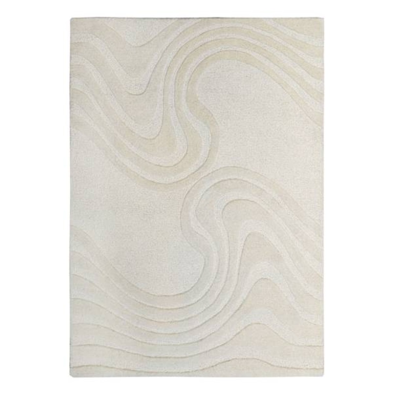 Crosby St. Lagon Ivory High-Low Area Rug Area Rug | At Home