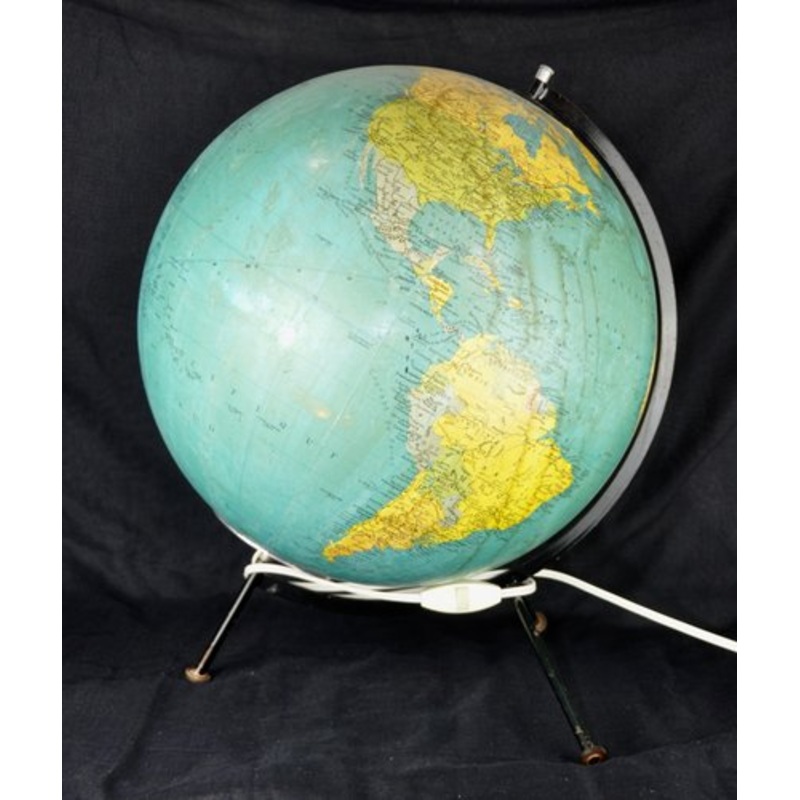 Crystal Globe from George Philip & Son, 1970s for sale at Pamono