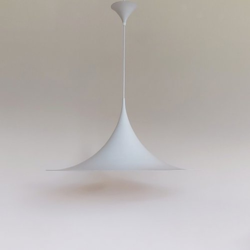 Danish Model Semi Suspension Light attributed to Claus Bonderup & Torsten Thorup for Fog & Mrup, 1968 for sale at Pamono