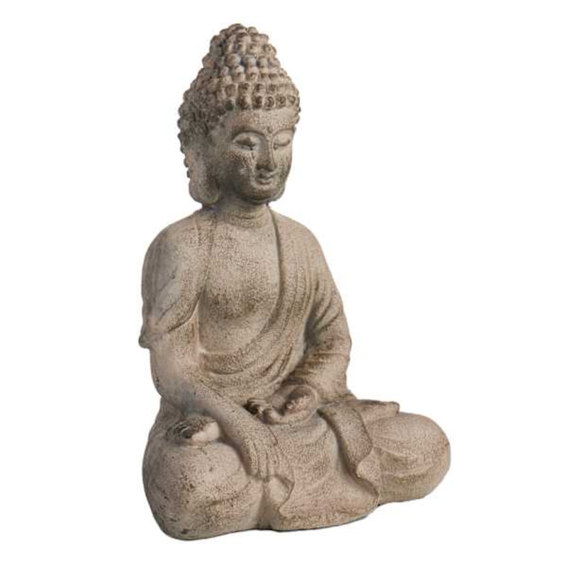 Found & Fable Buddha Outdoor Garden Statue, 16″ | At Home