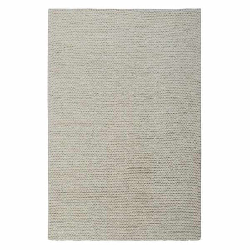 Ivory Chunky Knit Patterned Area Rug 5×7 | At Home
