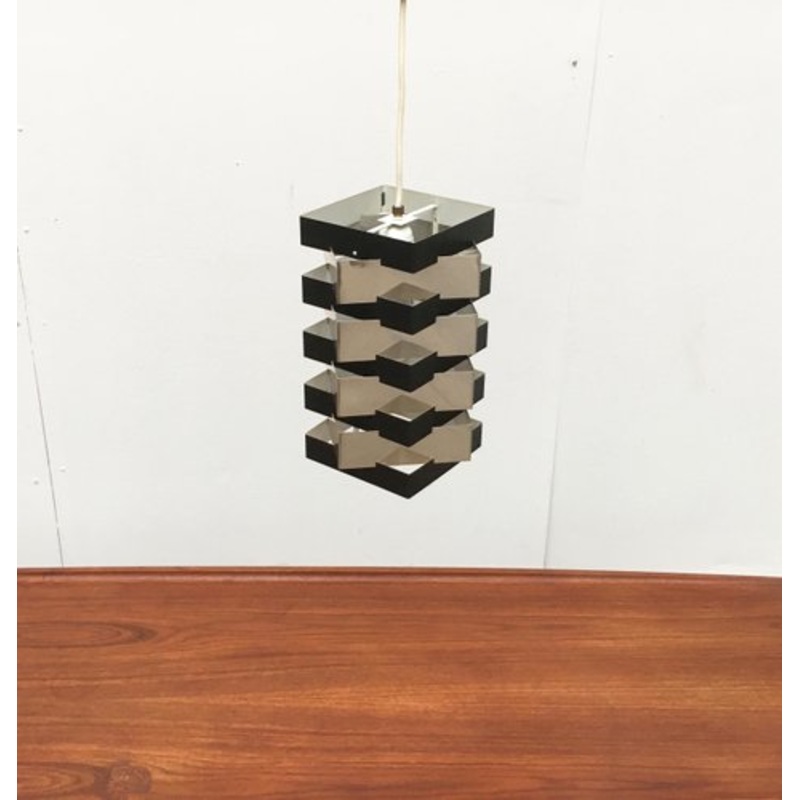 Mid-Century Dutch Star Pendant Lamp by J. J. M. Hoogervorst for Anvia for sale at Pamono