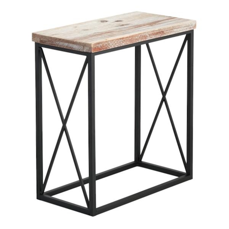 Small Metal Cross Table | At Home