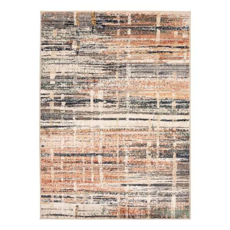 (D606) Sand & Spice Palatial Area Rug, 7×9