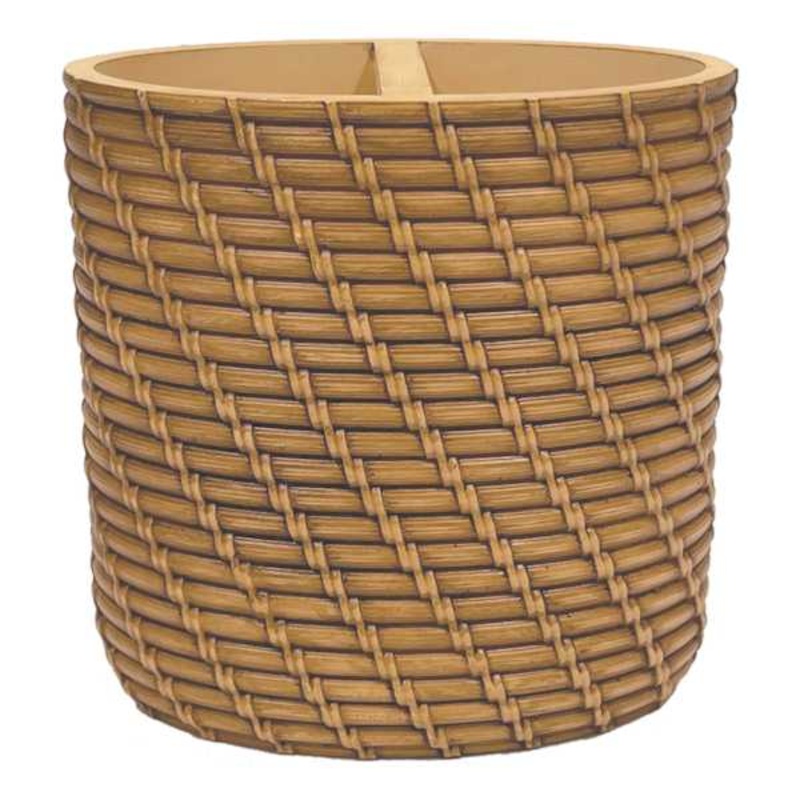 Found & Fable Luca Natural Woven Toothbrush Holder, 4.5″