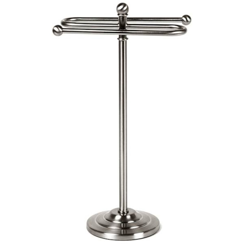 Metallic Toilet Paper Stand, 13″