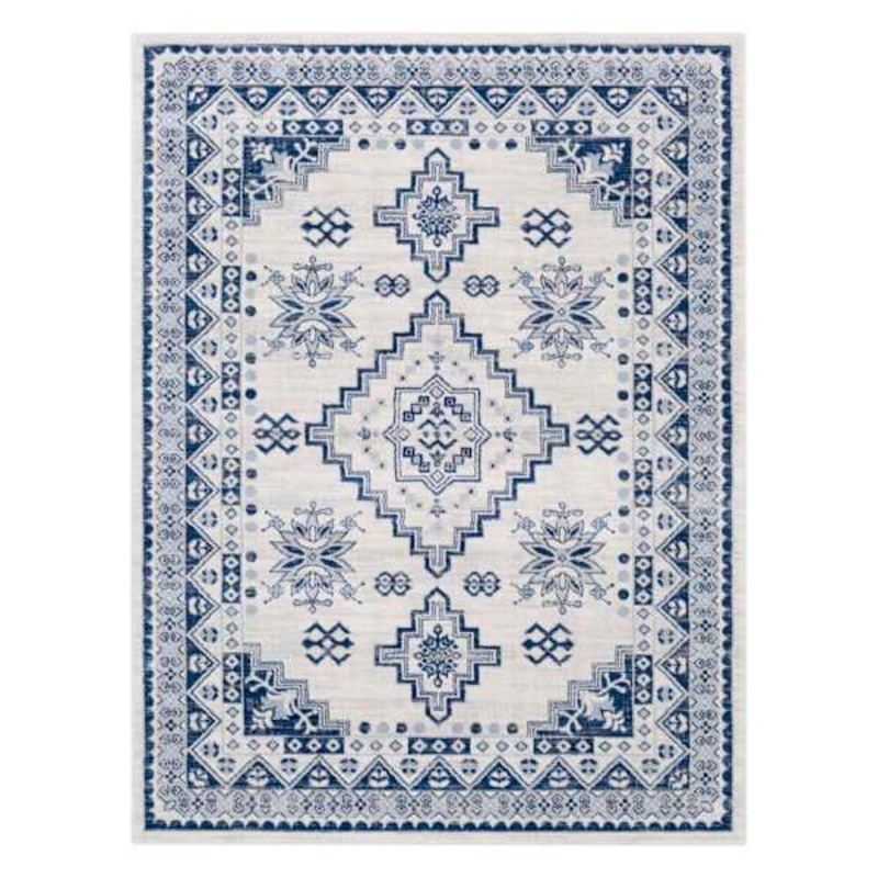 Roma Blue Medallion Accent Rug 3×5 | Accent Rugs | At Home