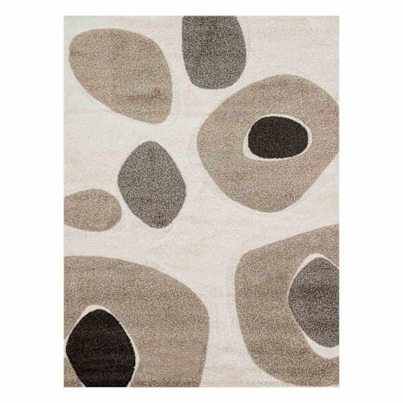 (A521) Sydney Pebble Design Area Rug, 5×7