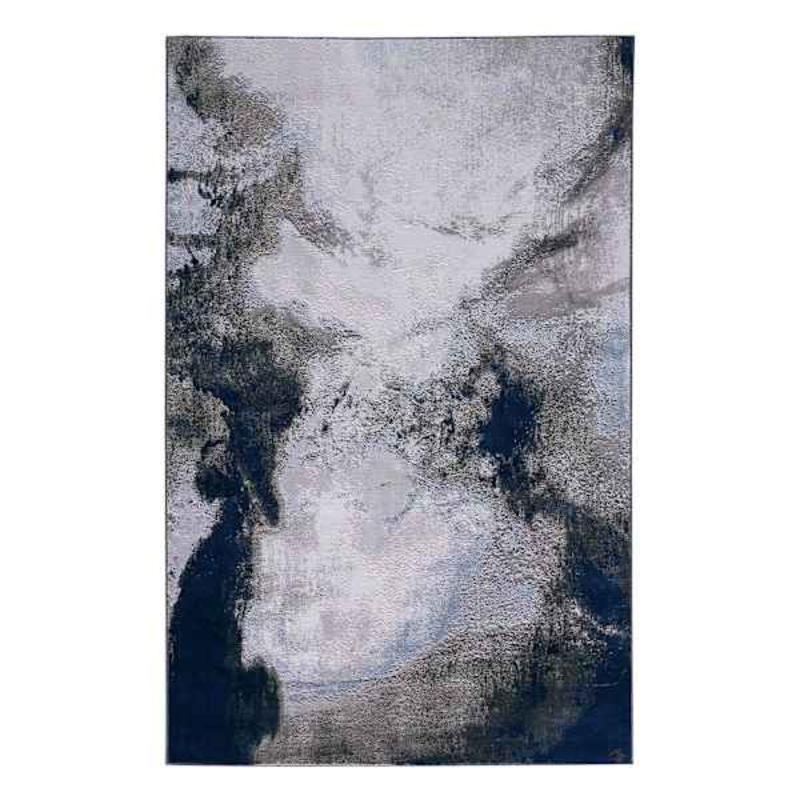 Oasis Blue Contemporary Area Rug 7×10 | At Home