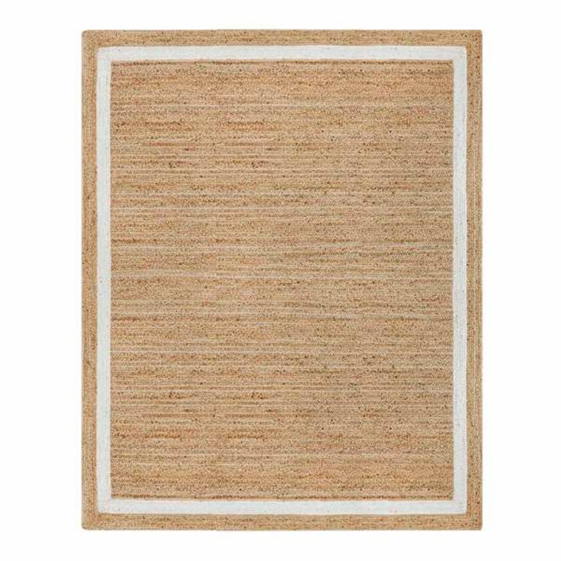 Providence Kinsey Natural Border Area Rug 8×10 | Area Rugs | At Home