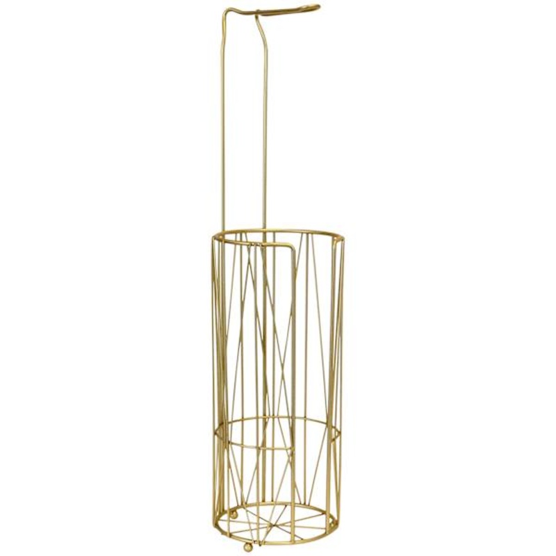 Keira Plus Gold Toilet Paper Holder