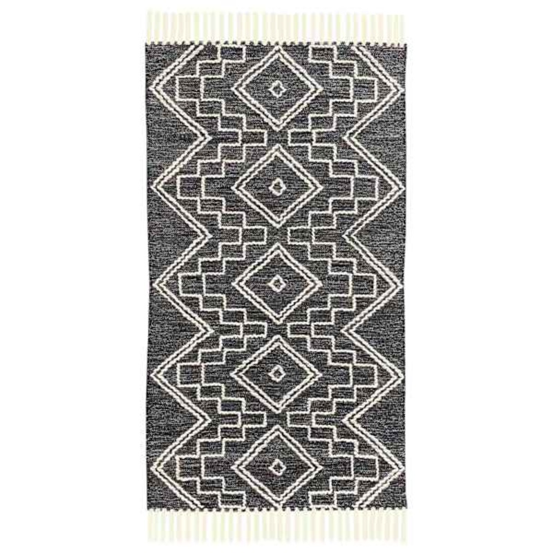 (B711) Honeybloom Grey Accent Rug, 3×5
