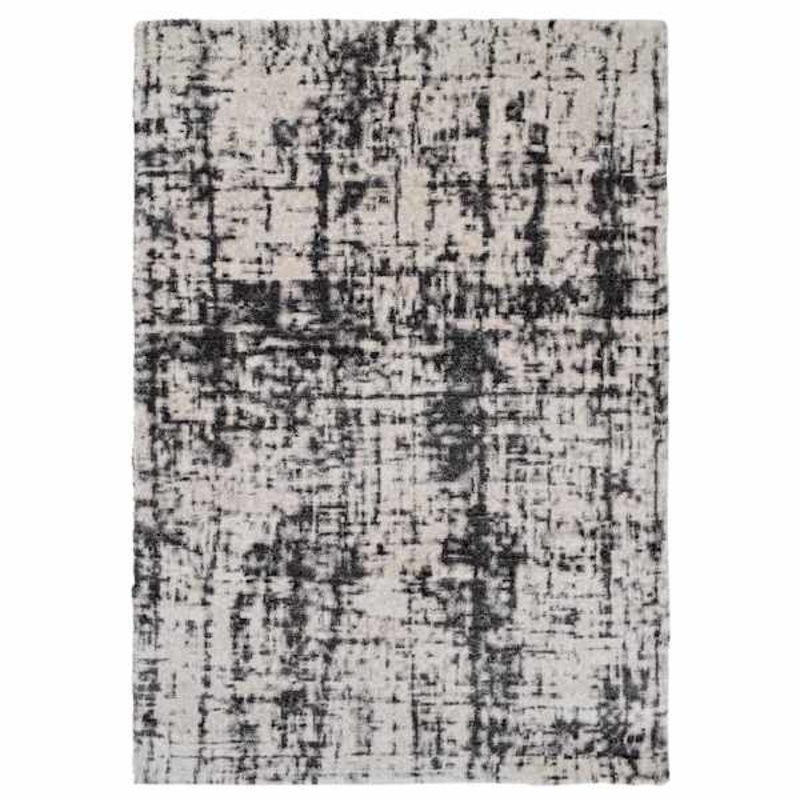 Raymond Ivory and Grey Dense Ultra Soft Accent Rug, 3×5 | At Home