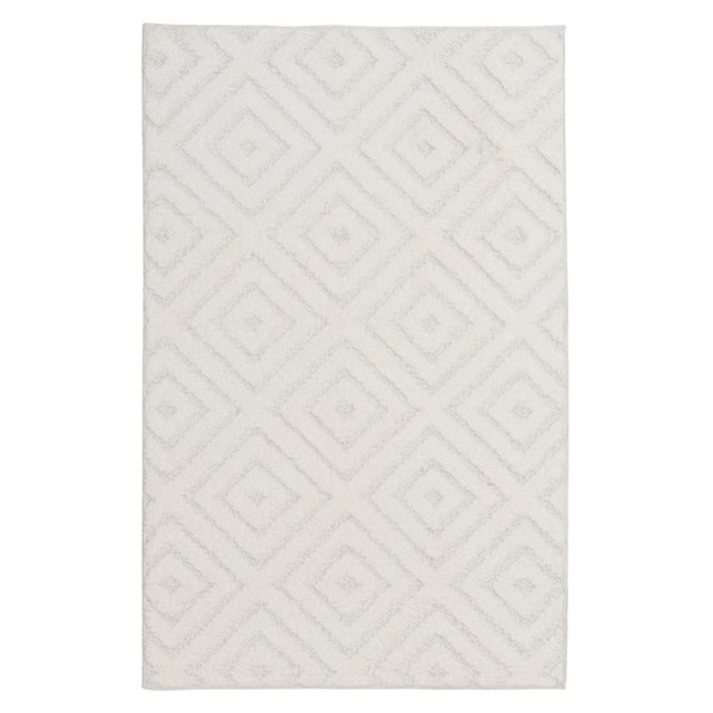 Ronin Ivory Tufted Non-Slip Area Rug 3×5 | Area Rugs | At Home