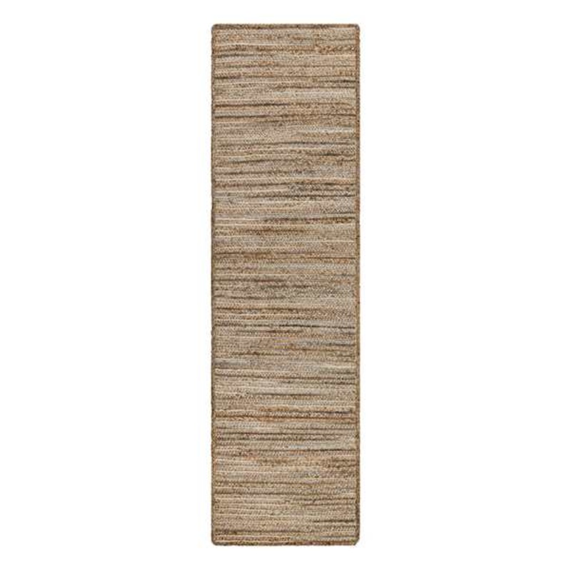 Ty Pennington Kensie Natural Striped Jute Runner 2×7 | At Home