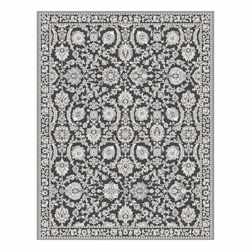 Providence Tiffany Grey Floral Area Rug 8×10 | Home Decor | At Home