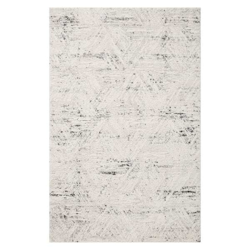 (B593) Boulder Ivory Area Rug, 4×6