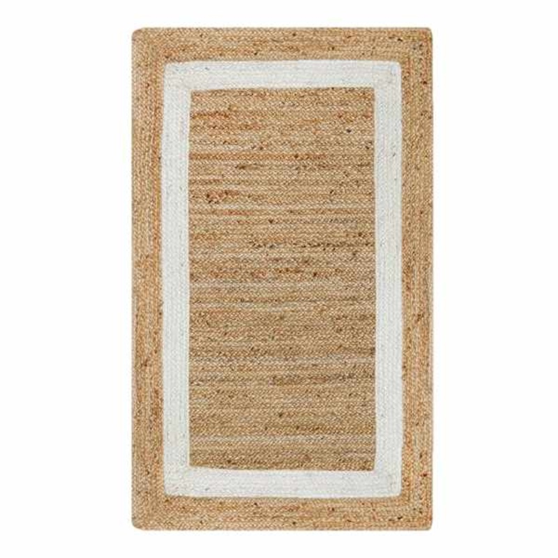 Providence Kinsey Natural Border Accent Rug 3×5 | Accent Rugs | At Home