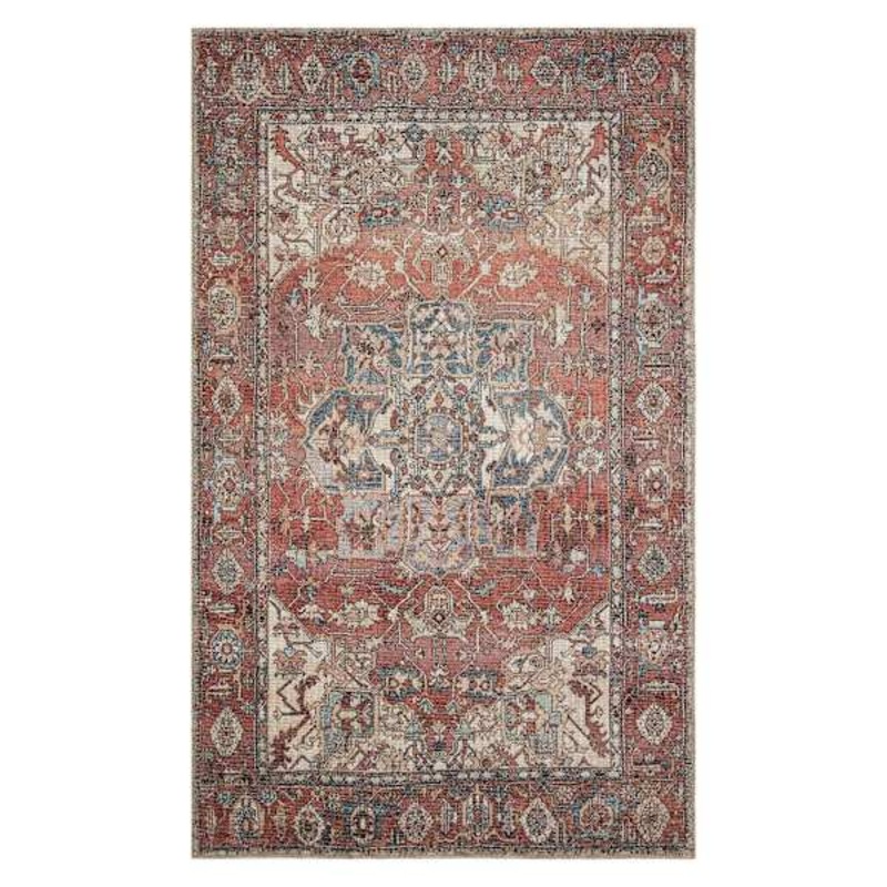 Valentina Terracotta Multicolor Accent Rug 3×5 | Accent Rugs | At Home