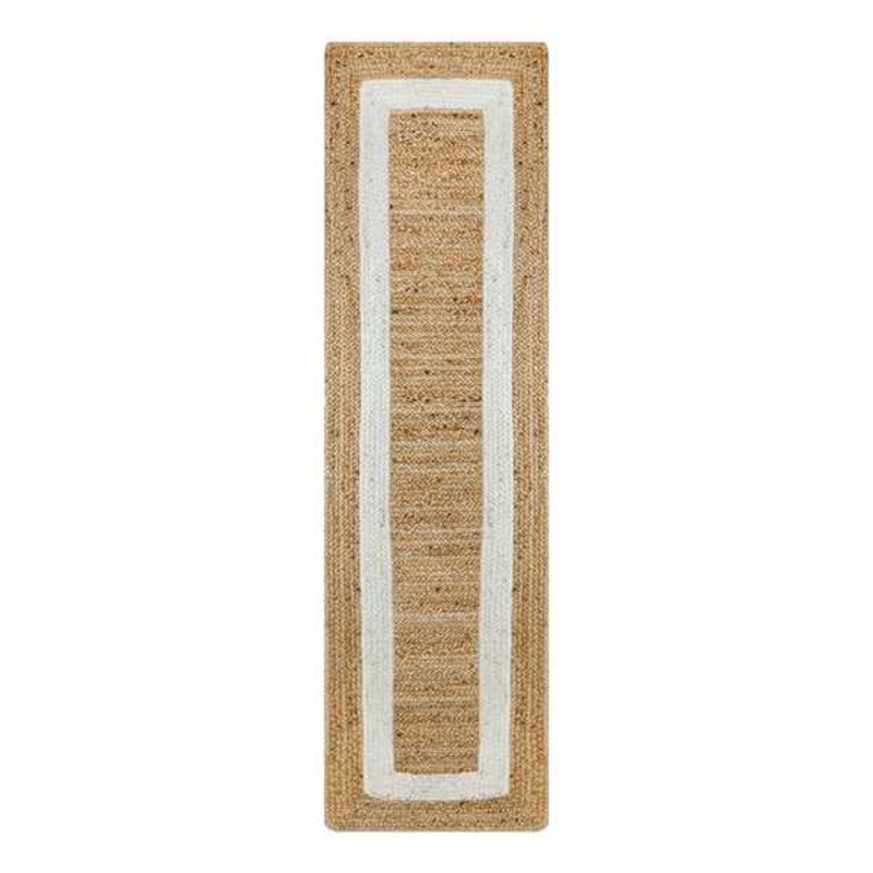 Providence Kinsey Natural Border Runner 2×7 | At Home